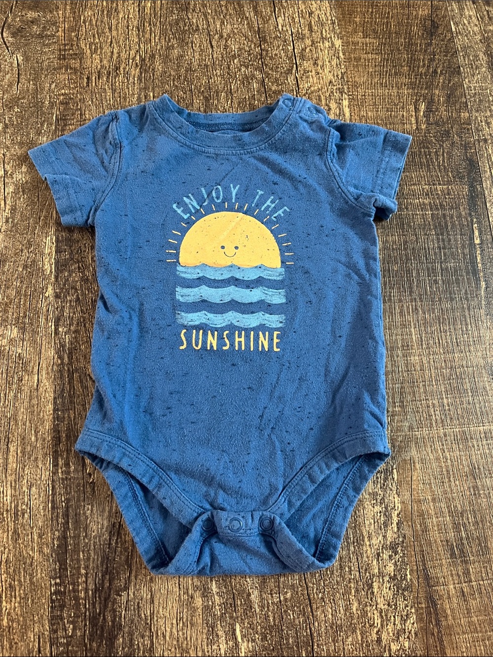 jumping beans Navy Blue Infant Bodysuit